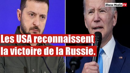 Les Etats-Unis annoncent la victoire de la Russie sur l`Ukraine.