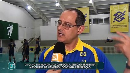 Exclusivo! Seleção masculina de handebol se prepara para o Mundial de 2017