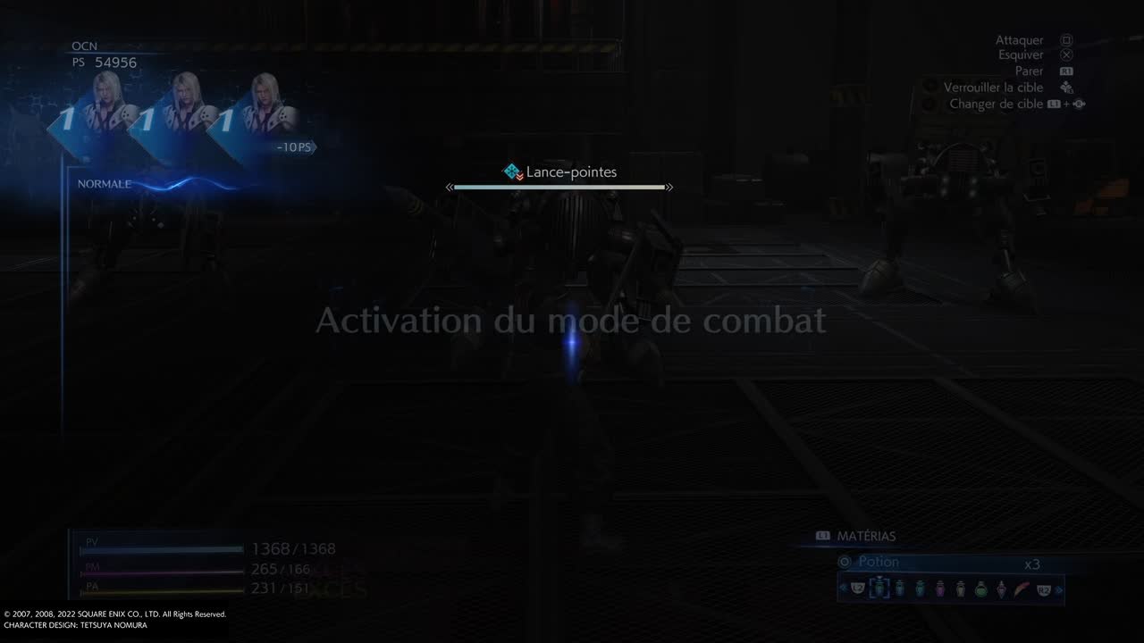 Robots chapitre 3 - Crisis Core : Final Fantasy VII Reunion