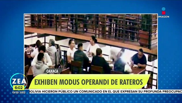 Exhiben modus operandi de ladrones de bolsas en Oaxaca