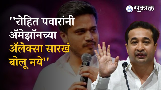 Nitesh Rane on Rohit pawar shakti law: नितेश राणेंचा रोहित पवारांना टोला | Politics | Sakal