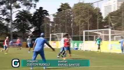 Sob olhares dos auxiliares de Felipão, Palmeiras volta aos trabalhos nesta sexta-feira
