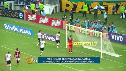 Em busca de recuperação na tabela, Flamengo visita o Corinthians em Itaquera