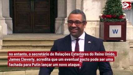 Putin pode usar negociações de paz como ‘fachada para armar suas tropas’