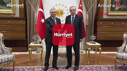 Cumhurbaşkanı Erdoğan, Rusya Devlet Duması Başkanı Vyacheslav Volodin'i kabul etti