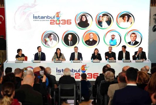 İstanbul 2036 Olimpiyat Çalışma Grubu'nun tanıtım toplantısı yapıldı