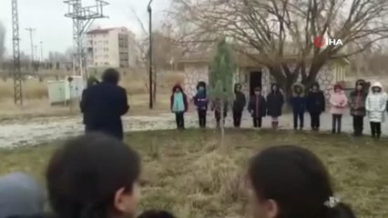 Van'daki öğrenciler 'yaban hayatı' konusunda bilgilendirildi