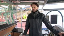 Cleaning rivers in Hungary using an automated solar-powered boat