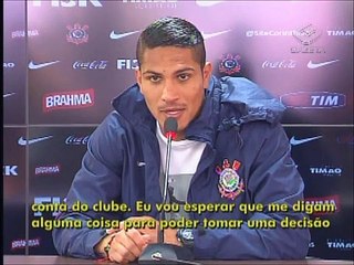 Feliz no Corinthians, Guerrero pode ser desfalque contra o Inter