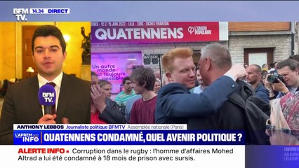 Après la condamnation d'Adrien Quatennens pour "violences" conjugales, l'avenir du député LFI divise