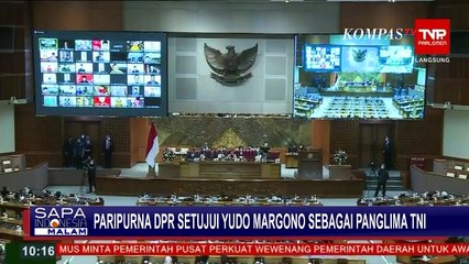 Ketok Palu, DPR Setujui Hasil Uji Kelayakan Yudo Margono Sebagai Panglima TNI!