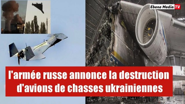 La défense russe annonce la destruction de 3 avions de chasse ukrainiens Su-25