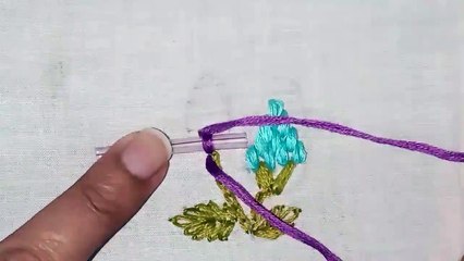embroidery trick with straw #hacks #viralshorts