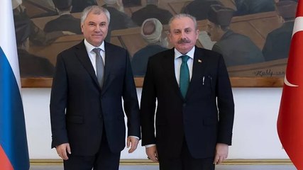 下载视频: TBMM Başkanı Şentop, Rus mevkidaşı Volodin ile basın toplantısı düzenledi