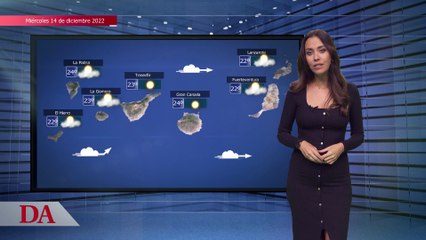 El tiempo en Canarias para el 14 de diciembre de 2022