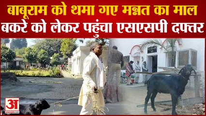 Bareilly: मन्नत का मिला बकरा तो एसएसपी दफ्तर पैसा वापस कराने के लिए पहुंचा बाबूराम