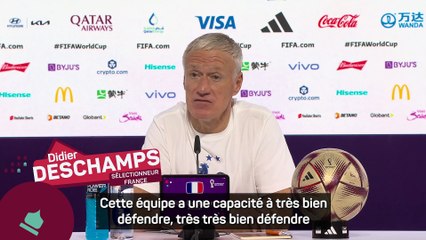 Deschamps : "Le Maroc ne serait pas là sans ses qualités offensives"
