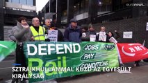 Országos sztrájkhullámmal küzd az Egyesült Királyság