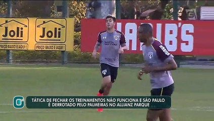 Em crise, São Paulo volta a treinar depois de derrota
