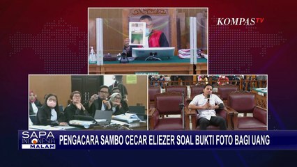 Pengacara Sambo: Bukti Foto Sambo Bagi Uang Tidak Relevan Jelaskan Amplop itu dari Sambo dan Putri