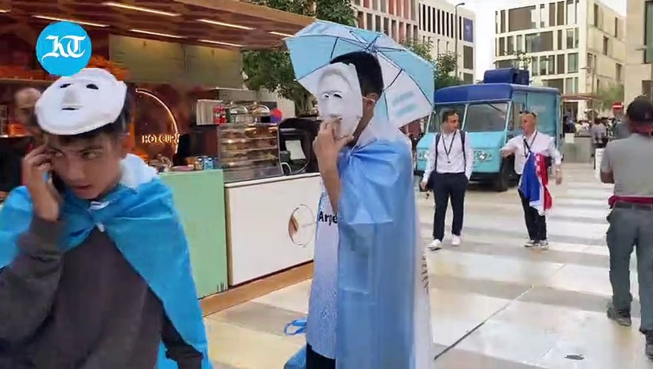 FIFA World Cup: Argentina  fans ahead of tonight’s semis against Croatia 