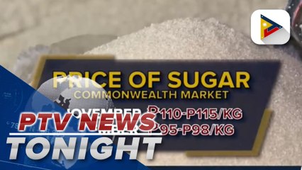 Price of refined sugar down