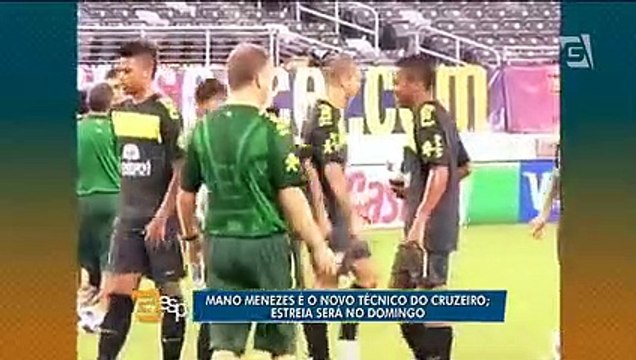 Mano Menezes é o novo técnico do Cruzeiro; Estreia será no domingo