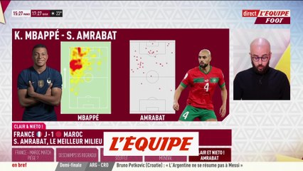 Focus sur Maroc-France : Sofyan Amrabat, le meilleur milieu défensif du Mondial ? - Foot - CM 2022