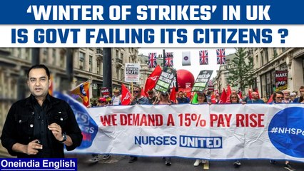 Télécharger la video: Why are 100,000 NHS nurses going on strike in UK this month? | Oneindia News*Explainer