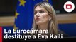 La Eurocámara destituye a Eva Kaili, la eurodiputada acusada de corrupción