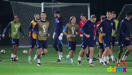 Croacia se prepara para jugar contra Argentina en semifinales del Mundial