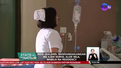 Descargar video: New Zealand, nangangailangan ng 4,000 nurse; alok nila, mabilis na residency | SONA