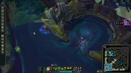 La vista del Nashor sin texturas