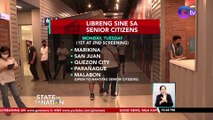 Libreng sine para sa senior citizens,ibinalik na sa ilang lungsod sa Metro Manila | SONA