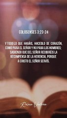Colosenses 3:23-24