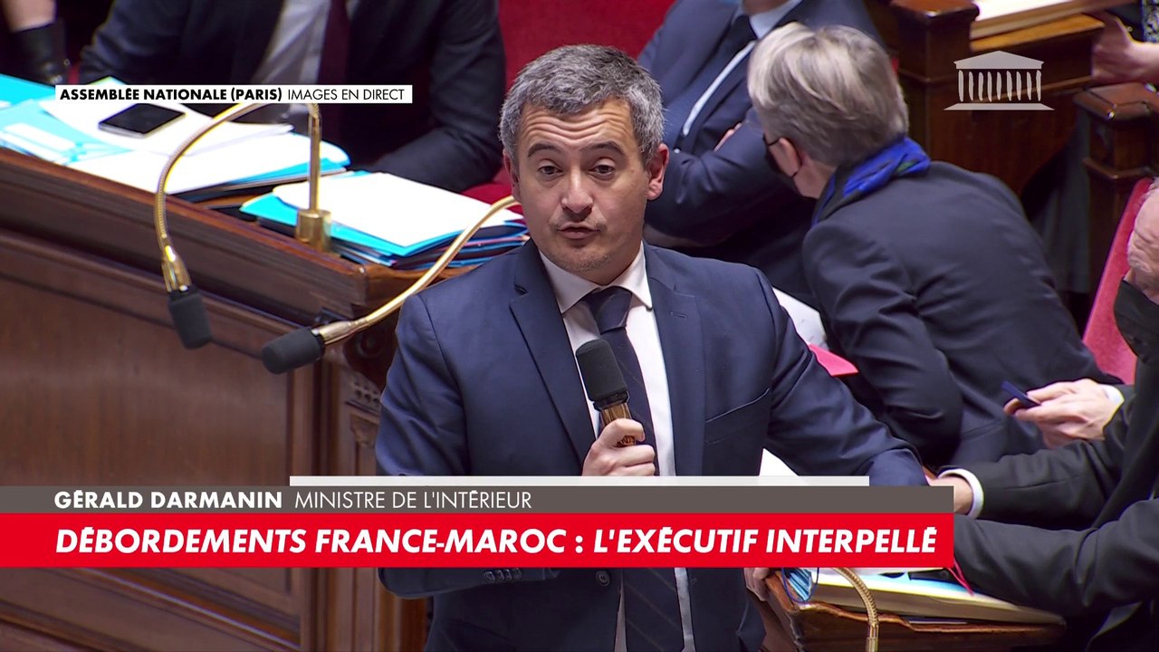 Gérald Darmanin : «A Paris il y a eu trois vitres qui ont eu des bris de glace sur les Champs-Elysées»