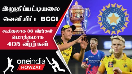 IPL 2023 Mini Auction வீரர்களின் இறுதி பட்டியல் வெளியீடு | Oneindia Howzat