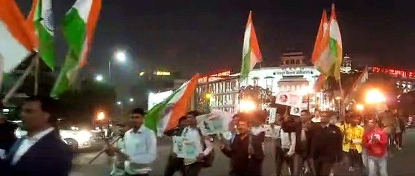 मशाल जुलूस निकाला, भारत जोडो यात्रा पर सेमिनार