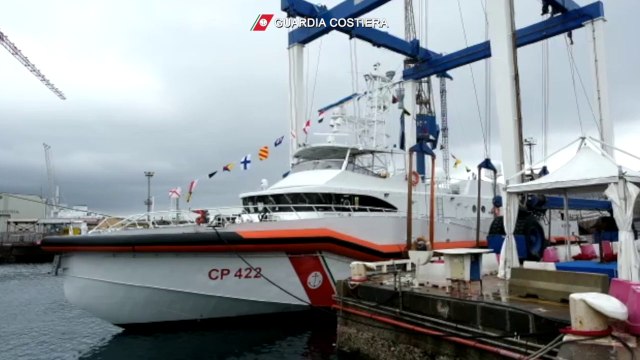 Varata a Messina nave Aurelio Visalli della Guardia costiera