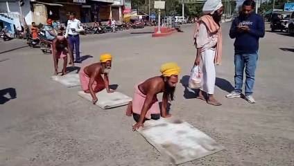 Mahant set out on a journey from Gangotri to Dandavat Rameswaram