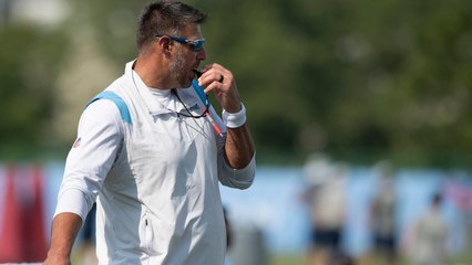 Titans HC Mike Vrabel Address The Jon Robinson Firing