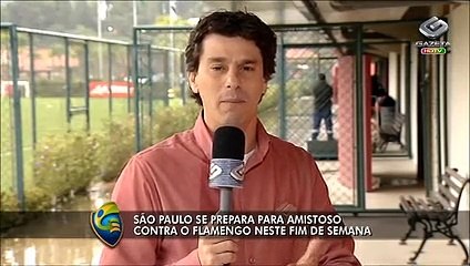 São Paulo se prepara para amistoso contra o Flamengo