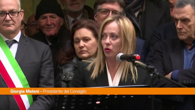 Meloni Leggi razziali macchia indelebile della storia italiana