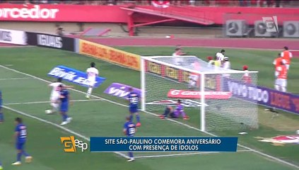 Download Video: Site do São Paulo comemora aniversário com presença de ídolos