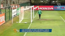 Palmeiras treina na véspera do confronto contra o Flamengo