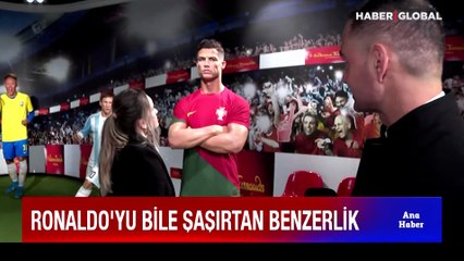 Ronaldo'yu görenler gözlerine inanamadı