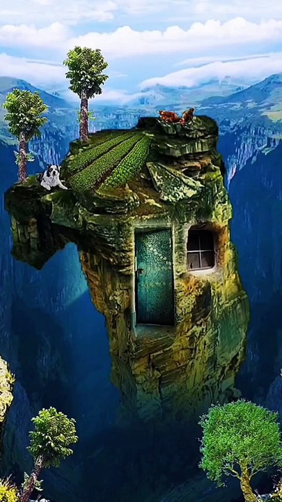 Fairyland⛰️3D Special Effects _ 3D Animation #shorts #vfxhd