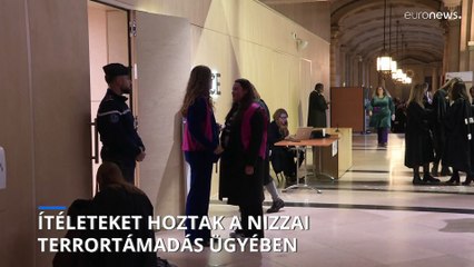 Ítéleteket hoztak a nizzai terrortámadás ügyében