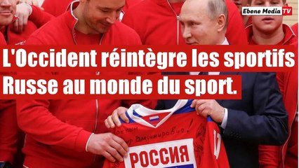 L`Occident tremble et annule l`exclusion de la Russie au monde du sport.