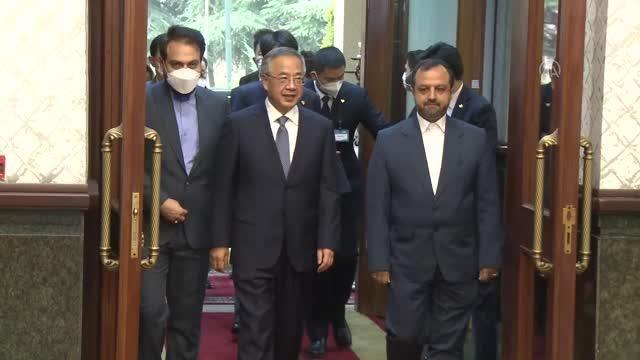 İran ve Çin çeşitli alanlarda 16 mutabakat zaptı imzaladı